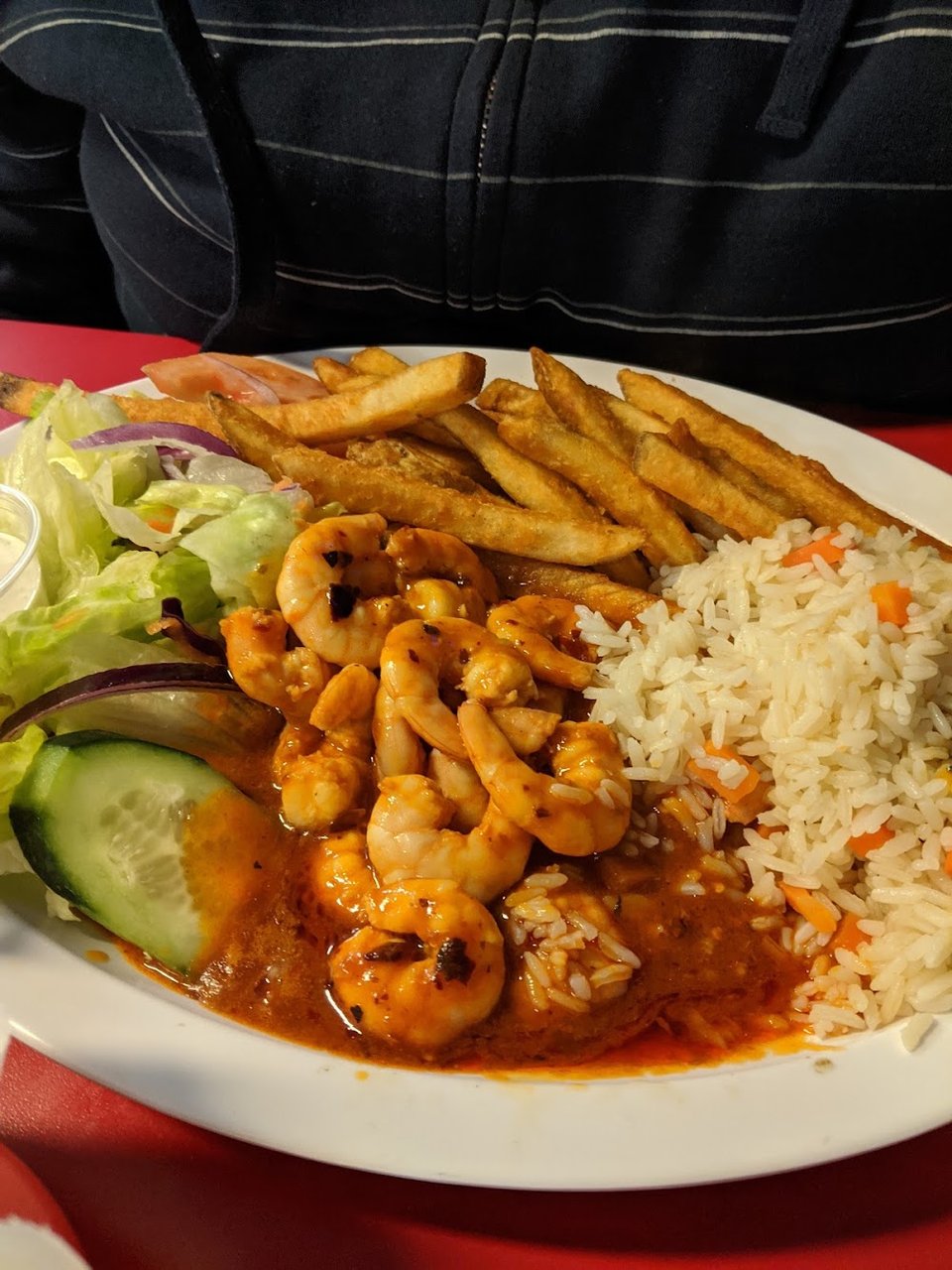 Camarones a La Diabla